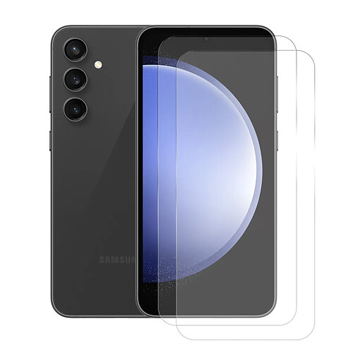 Lot de 2 verres trempé pour Samsung Galaxy S23 FE 5G SM-S711B 6.4" - Film de protection - Visiodirect -