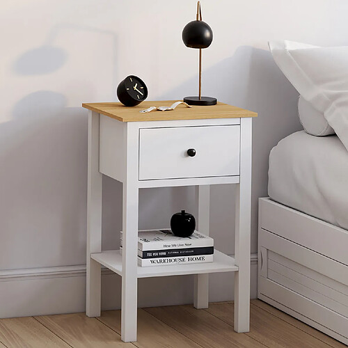 Idmarket LOT 2 TABLES DE CHEVET ACHILLE