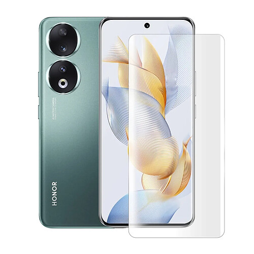 Visiodirect Verre trempé incurvé pour Honor 90 5G - 6,7 pouces
