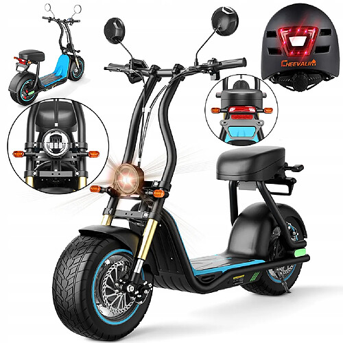 Honeywhale Trottinette Électrique Haute Performance 1000W (1350W Pointe) - Vitesse 45km/h, Batterie 54.6V 13Ah, Pneus 14 Pouces, Freins à Double Disque - Idéale pour Trajets Urbain