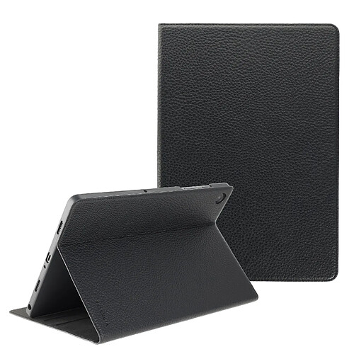 Selencia Coque tablette Riva pour Samsung Galaxy Tab A11 Plus - Noir