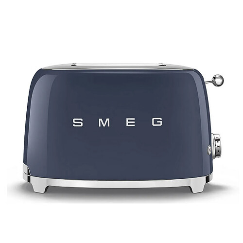 Grille-pain 2 fentes 950w navy blue - TSF01NBEU - Années 50 - SMEG