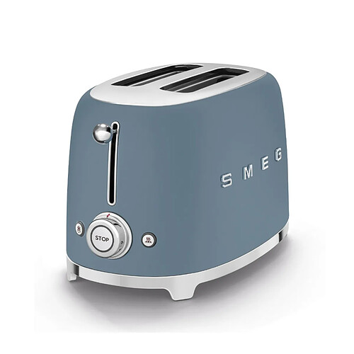Grille-pains 2 fentes 950w bleu orage - TSF01SBMEU - Années 50 - SMEG