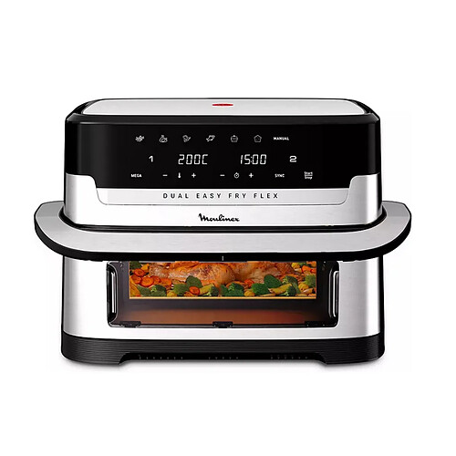 Friteuse airfryer 9l 2700w noir/inox - EZ922DF0 - MOULINEX