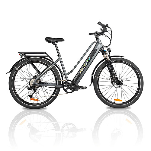 Vélo Électrique HedaTX TX10 - 750W 48V19,2Ah - Autonomie 70-90KM, Shimano 9 Vitesses, Freins Hydrauliques