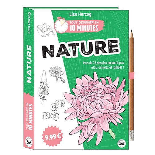 Nature : plus de 75 dessins en pas à pas ultra-simples & rapides !