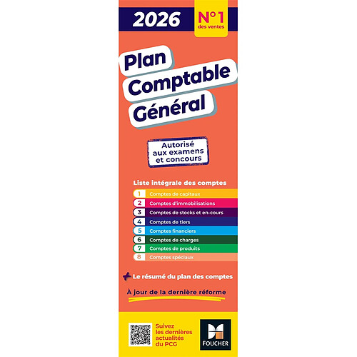 Plan comptable général 2026