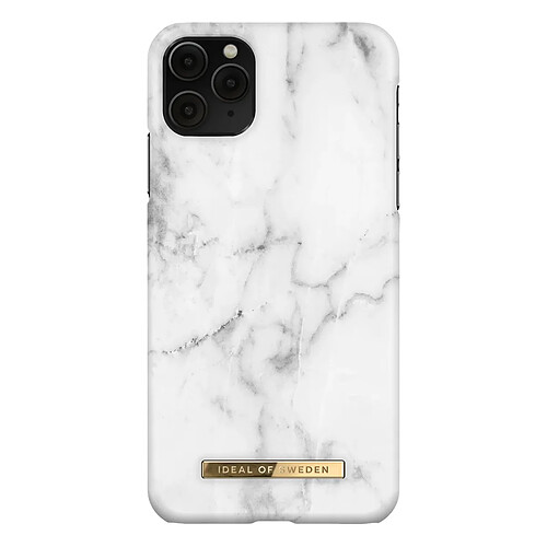 IDEAL OF SWEDEN Coque Antichocs pour iPhone 11 Pro Tendance Motif Marbre Blanc
