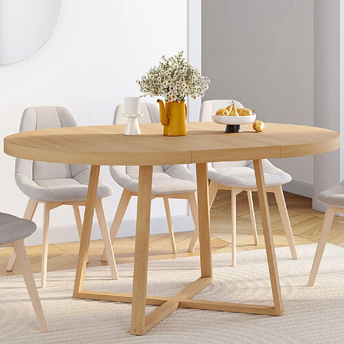 Idmarket TAM SELMA ronde bois 110-150