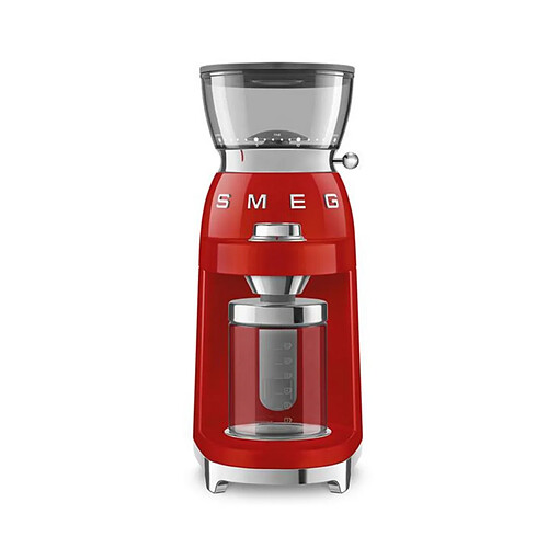 Moulin à café 240g 150w rouge - CGF03RDEU - Années 50 - SMEG