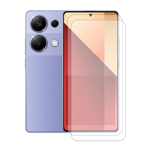 Lot de 2 verre trempé pour Xiaomi Redmi Note 13 4G 6.67" - Film de protection - Visiodirect -