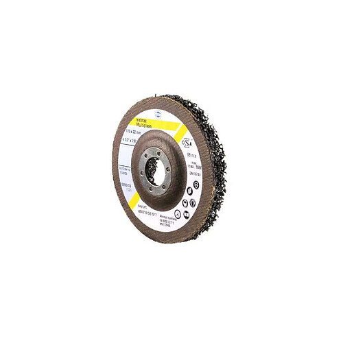 Hermes WEBRAX MULTICLEAN Disque non-tissé Ø125 x 22 mm pour meuleuse, boîte de 5
