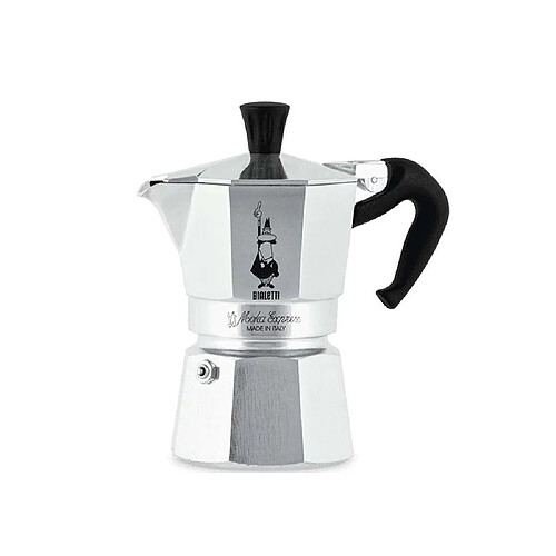 Bialetti Moka Express 2 tasses 90 ml cafetière italienne inox
