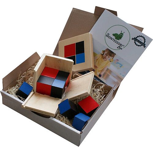 MaMontessoriBox Cube du binôme Montessori