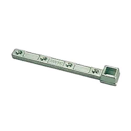 Sevax S3306112 Penture inférieure double action argentée - Pivot bas