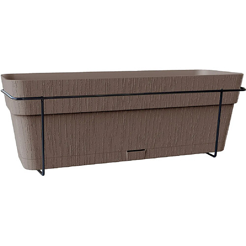 Stefanplast Balconnière rectangulaire - Taupe