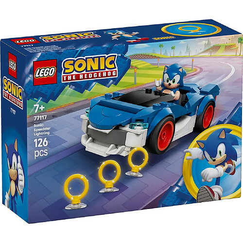LEGO 77117 Bolide Speedster Lightning - Set de construction 126 pièces