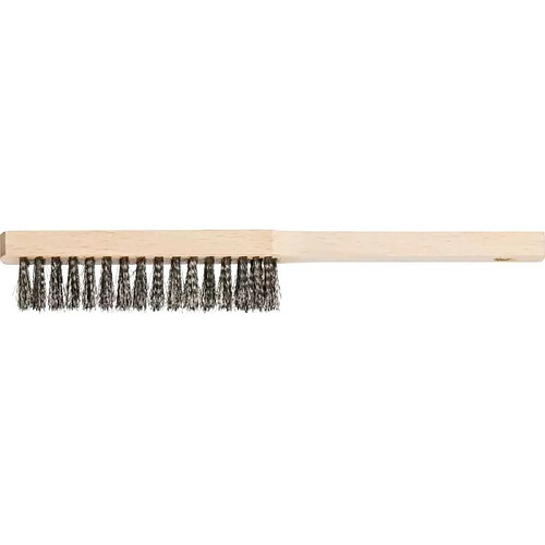 Pferd HBFM 40 Brosse métallique à main 220 mm fil inox 0,15 mm