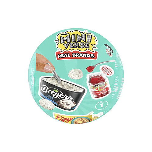MGA Miniverse Real Brands Série 1 - Miniatures alimentaires blind-pack (MPN 595748)