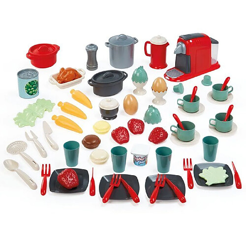 Ecoiffier coffret dinette - Multicolore