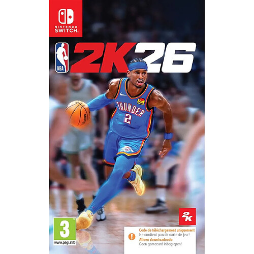 2K Games NBA 2K26 (Code in a Box) Nintendo Switch Jeu vidéo Sport