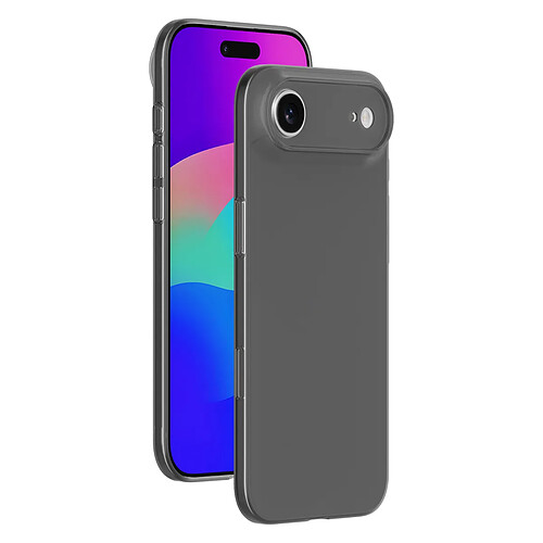 BigBen Coque pour iPhone Air Flexible Ultra-Slim 0.6mm en TPU Noir