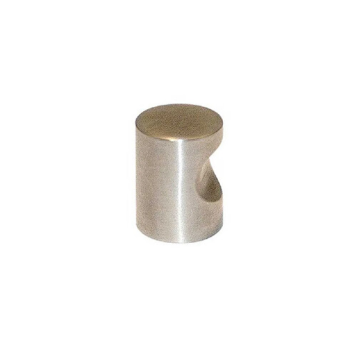 Cadap Bouton meuble cylindre Ø20 x H25 modèle 00446 72S inox brossé