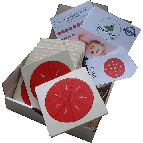 MaMontessoriBox Fractions Montessori