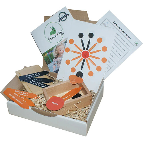 MaMontessoriBox Fonctions grammaticales Montessori
