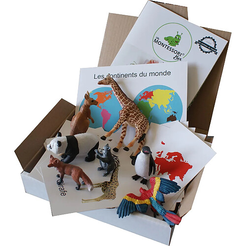 MaMontessoriBox Animaux du monde Montessori