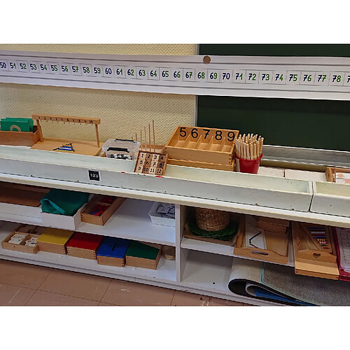 MaMontessoriBox Frise numérique Montessori