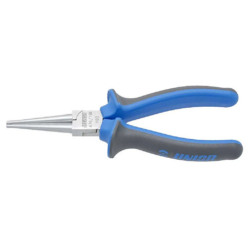 UNIOR 476/1BI Pince à bec rond 160 mm bleu/gris