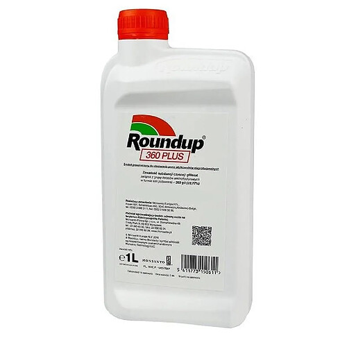BAYER Désherbant Roundup 360 plus gazon jardin herbicide Concentré total 1L