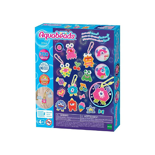 AQUABEADS Crazy Monsters Kit perles activées 700
