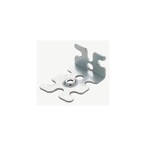Selection Brico-Travo EQU1088 Équerre universelle 25 mm acier zingué 47,5x35x25 mm