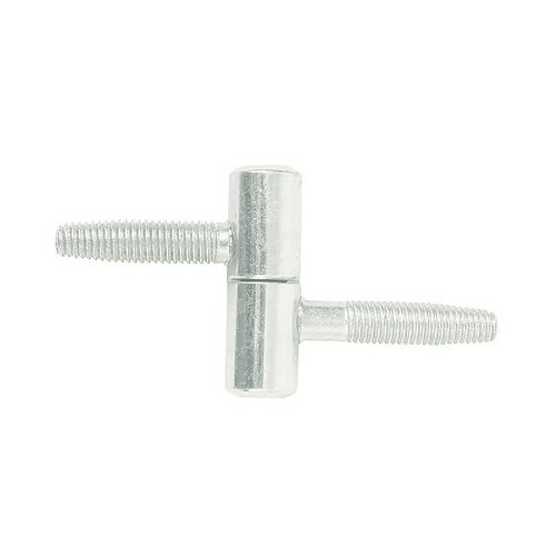 Jardinier Massard J542770 Charnière barrel à vis 40x13 mm acier zingué blanc