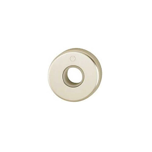 Hoppe Rosaces rondes 53 mm paire 5079546 champagne chromé