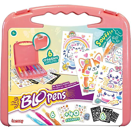 Lansay Blopens mallette Kawaii