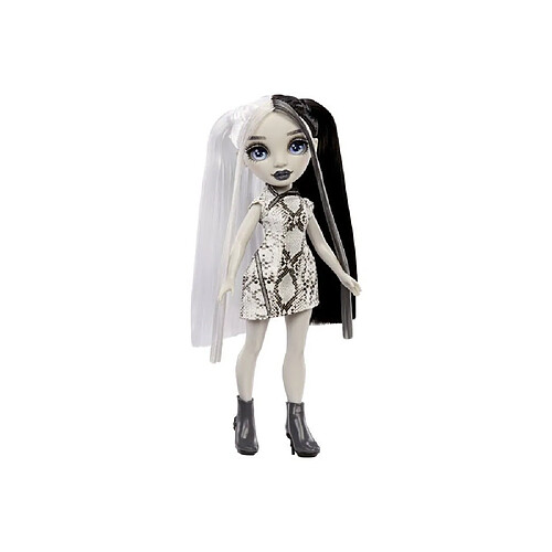 MGA Heather Poupée de mode Shadow High 28 cm cheveux noir/blanc