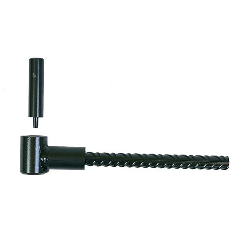 Ing Fixations Gond double volet 16 mm noir A000150 seau de 25