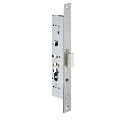 Metalux F137403000 Serrure 3 points à encastrer 265x25x2,5 mm inox