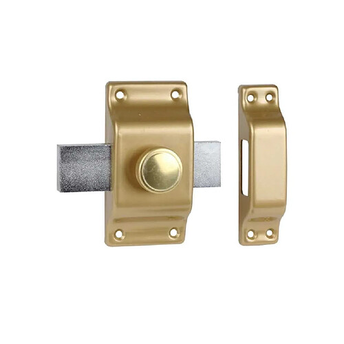 Bricard BLOCTOUT 520040 Verrou à bouton 130 mm bronze