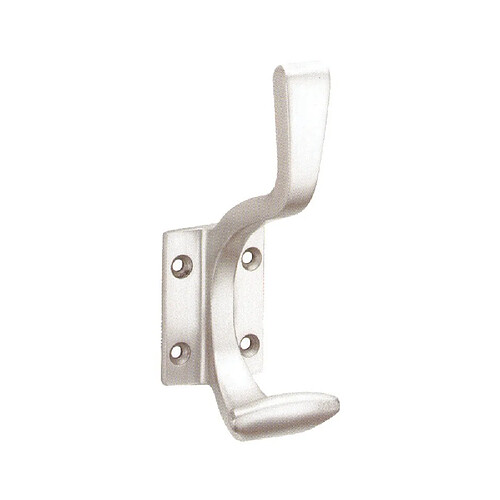 Vachette Patère murale 2 têtes Modèle 39 Rivalum 010019 - patère poli argent