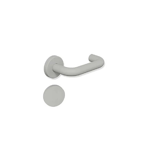 Hewi Paire de rosaces borgnes béquille en U gris compatible tige 20 mm 138 mm