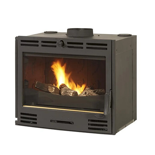 Insert à bois 10kw anthracite - 663258ANTHRACITE - GODIN