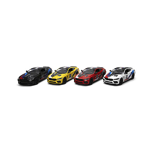 WDK BMW M8 Competition RF ASS4 PRE12 Pack 4 voitures die-cast