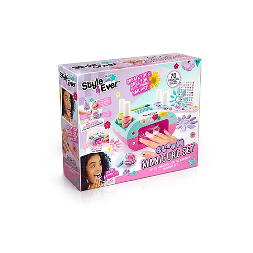 Canal Toys Style 4 Ever Bloom Manicure Set OFG 364 – Coffret manucure enfants mint green/rose