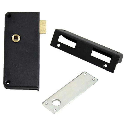 Jpm 456000-01-11 Serrure monopoint en applique extra-plate droite 7 mm