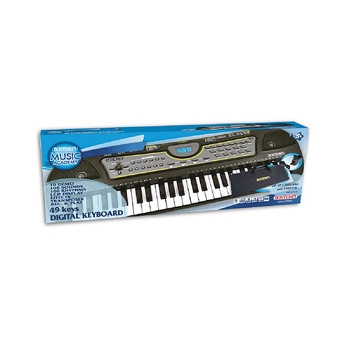 Bontempi BOI154909 Clavier numérique 49 touches pour débutant
