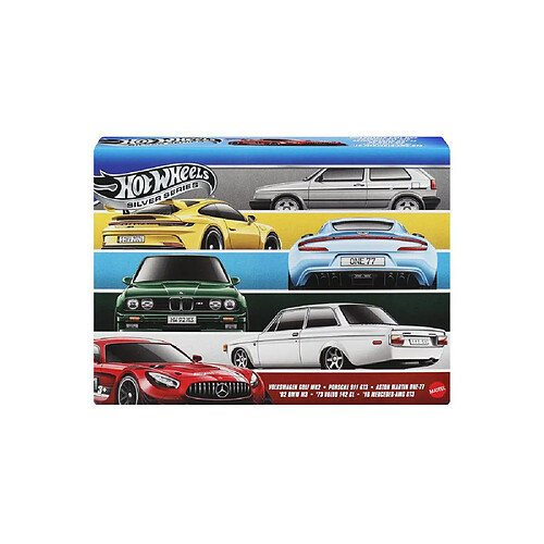 Hot Wheels Euro Style Multipack Pack de 6 voitures miniatures 1:64